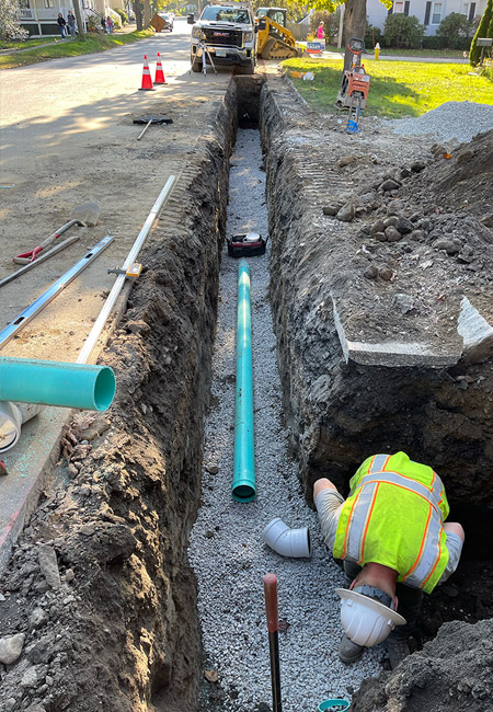 city septic installation